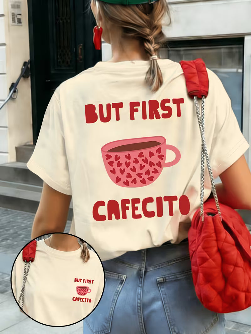 Camiseta Estampado Delantero y Trasero