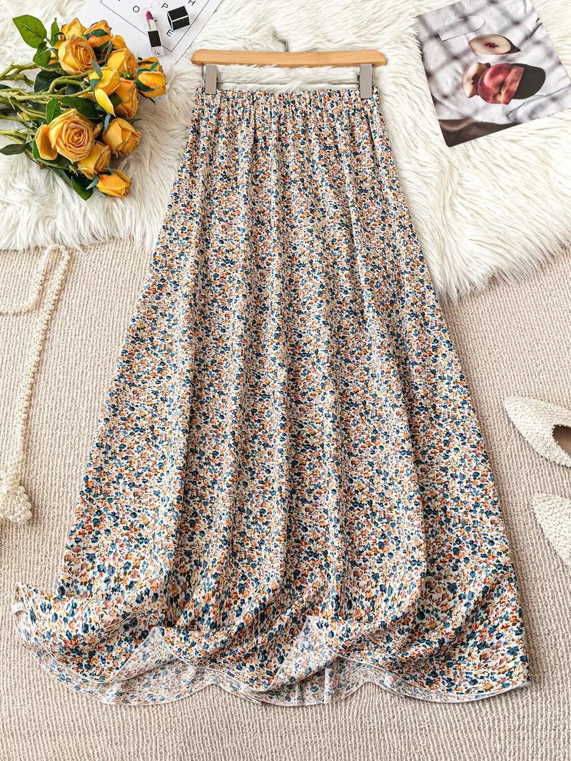 Vestido floral de verano elegante