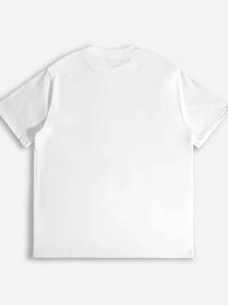 Camiseta Blanca Cuello Redondo