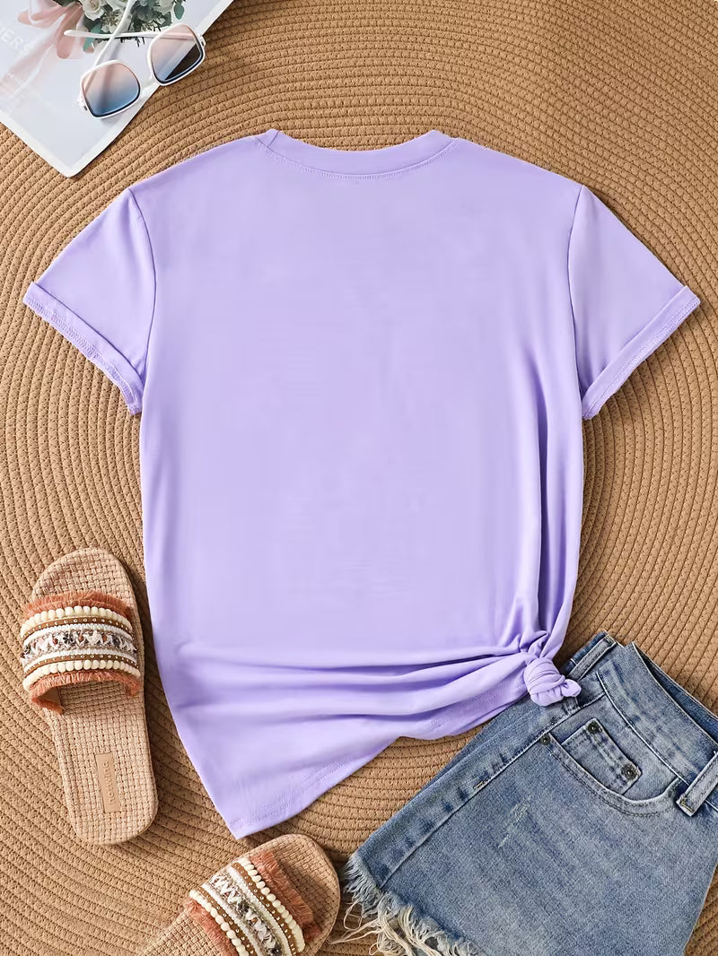 Camiseta Estampado Corazones